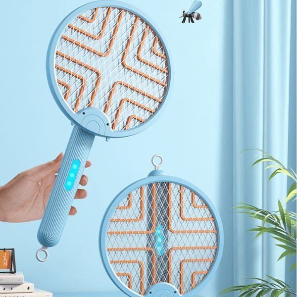 🦟 RAQUETTE ANTI-MOUSTIQUES ÉLECTRIQUE ⚡