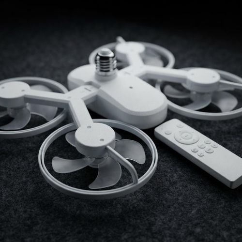 Lampe LED Ventilateur "Drone
