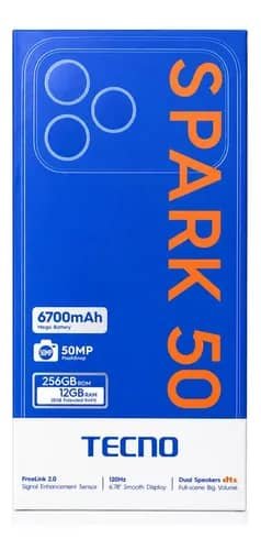 TECNO Spark 50 – 128 Go