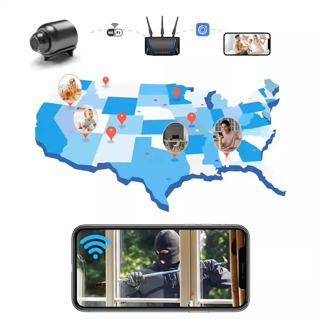 Mini Caméra WiFi X5 HD