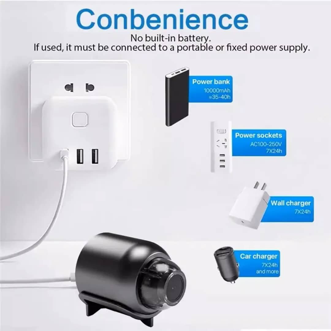 Mini Caméra WiFi X5 HD