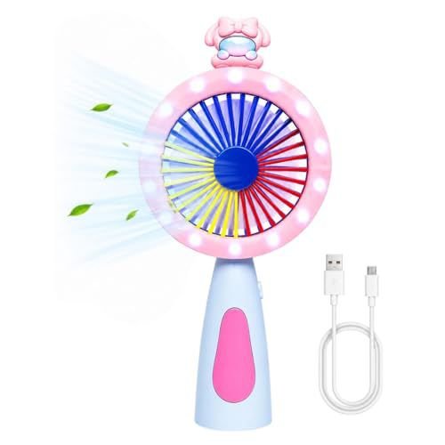 Ventilateur de poche LED « Kawaii »